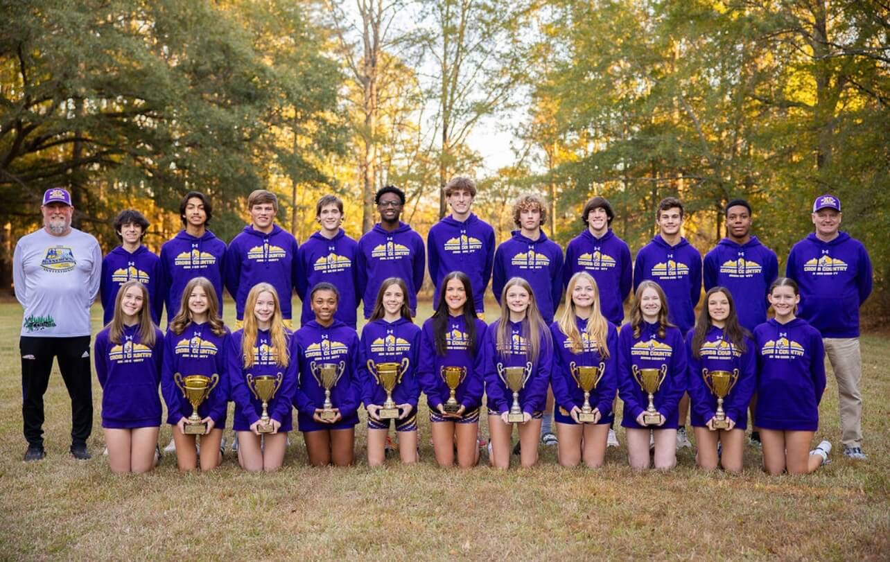 Jones County Cross Country Team 2025